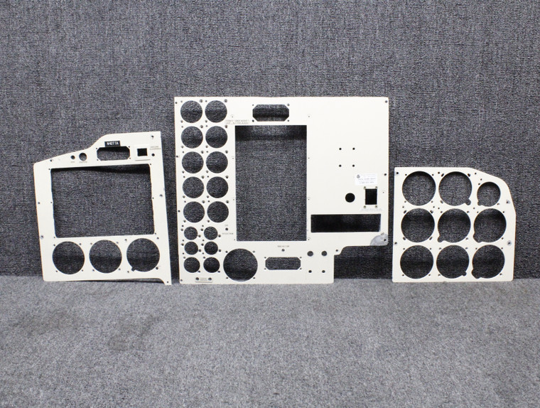 51360-002, 51286-000, 50976-000 Piper PA-31T Instrument Panel Set LH, Center, RH