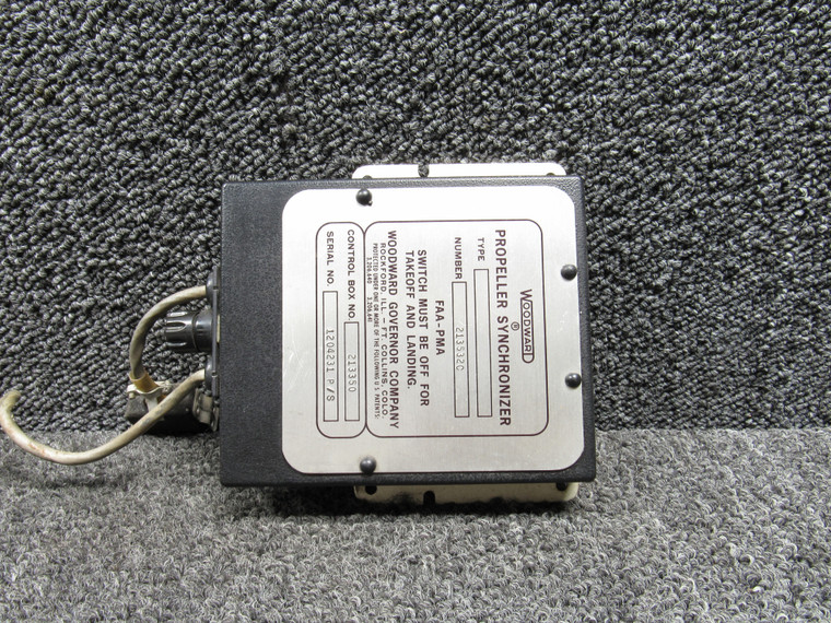 213532C, 213350 Woodward Propeller Synchronizer Control Box Unit