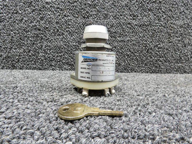 A-510-2 Gerdes Ignition Switch Assembly with Key