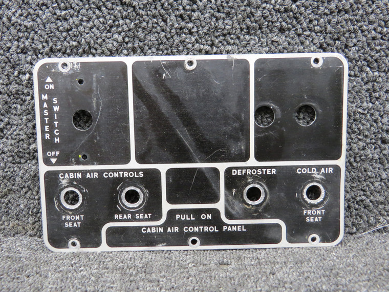18867-000 Piper PA-23-150 Heater Panel Placard