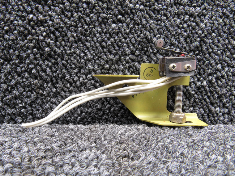 99-524107-3 Beech KA-E90 Auto Feather and Out Pitch Trim Switch Bracket w Switch