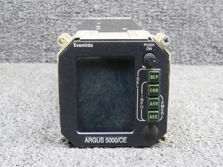 5000/CE Eventide Avionics Argus Moving Map Display with Tray (11-33V)