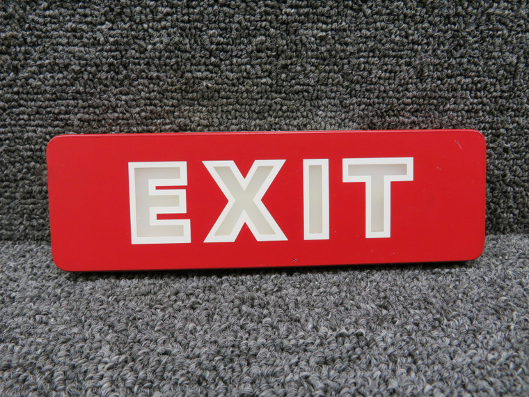 AC-12-R Self-Power Lighting Inc. Exit Light Plaquecard