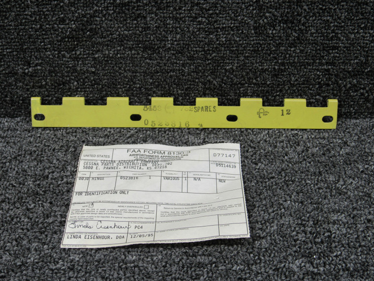 0523816-1 Cessna Hinge Half (New Old Stock)