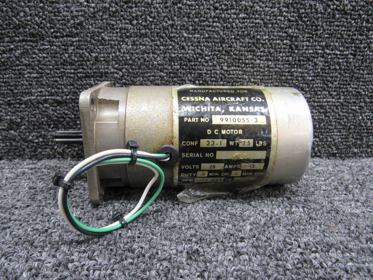 9910055-3 Electro-Mech DC Motor Assembly (Amps: 13, Volts: 28)