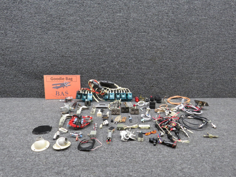 Piper PA46-310P Goodie Bag with Torque Plate, Switches, Relays, Cables, Etc