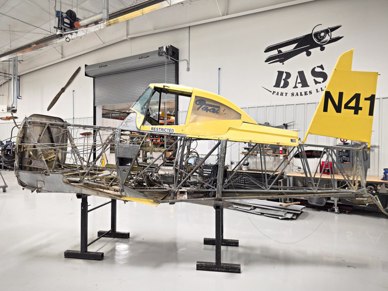 Grumman G-164A Fuselage with Bill of Sale, Data Tag, Airworthiness, and Log Books