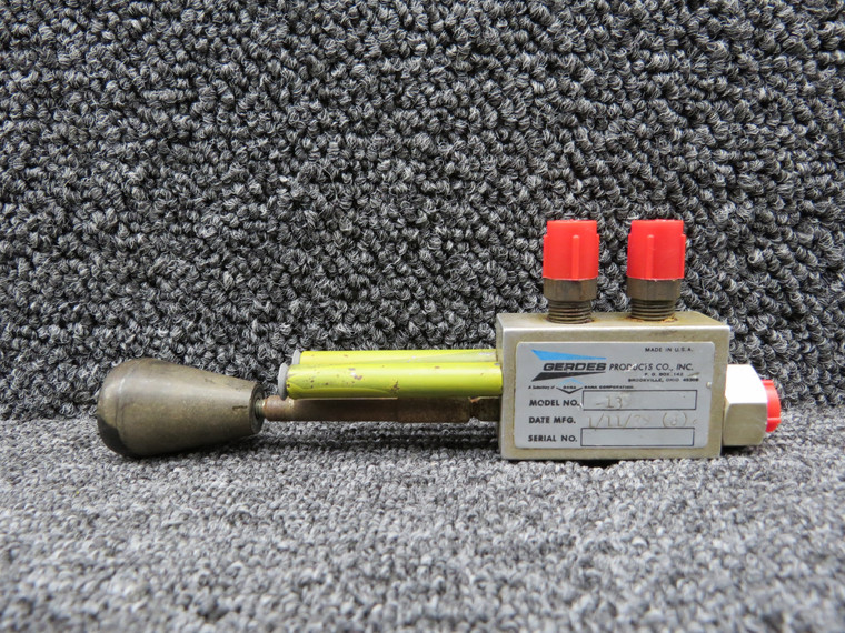 A-1390 Gerdes Alt Static Valve