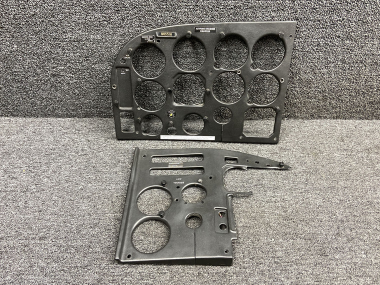 2213071-23-279, 2213073-55-279 Cessna 182R Instrument Panel Cover Set w Lights