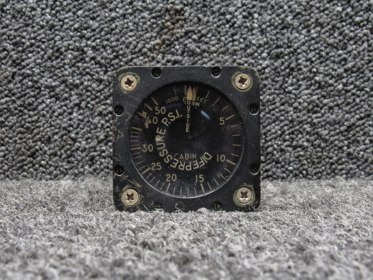 CAP-10-50-1 Aerosonic Cabin Altitude Differential Pressure Indicator
