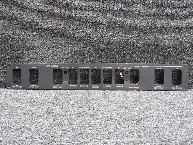 50791-000 Piper PA31T Cheyenne Electroluminescent Switch Panel