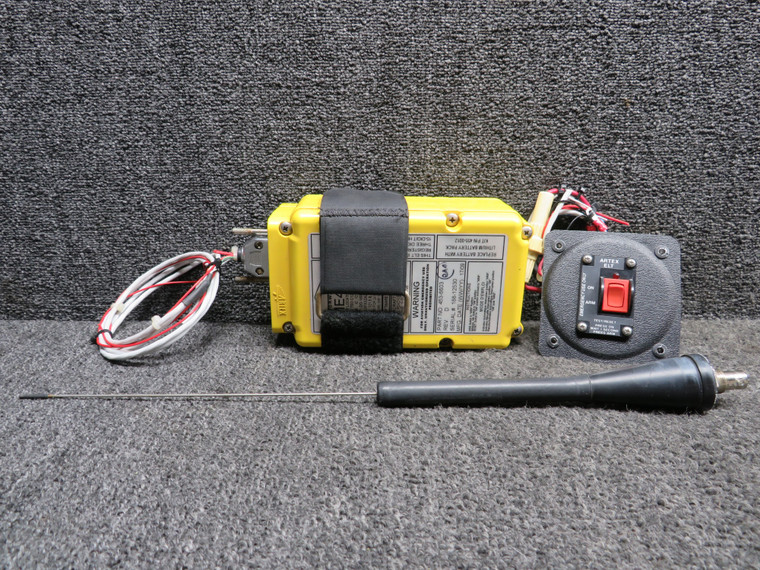 453-6603 Artex ME406 Emergency Locator Transmitter w Antenna, Tray &amp; Switch