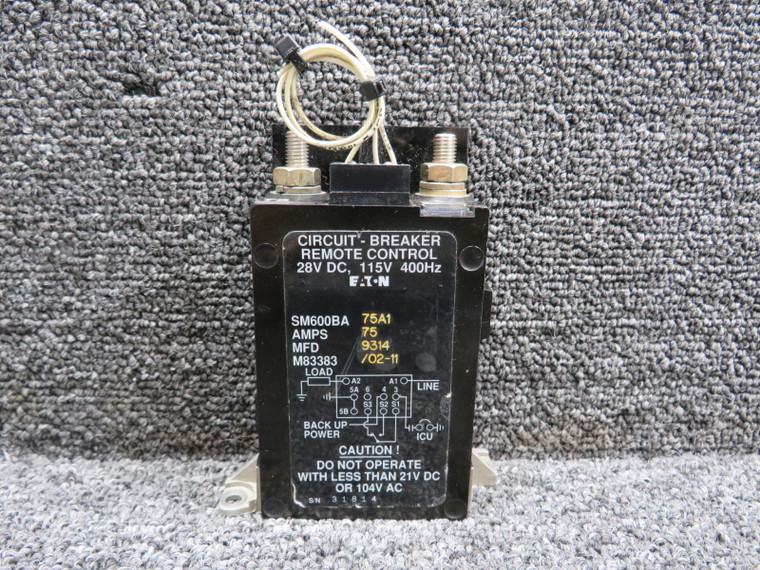 SM600BA-75A1 (Alt: M83383-02-11) Eaton Circuit-Breaker Remote Control