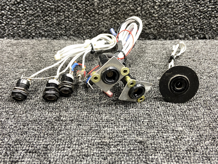 Bell 206B Headset Microphone Jack Set