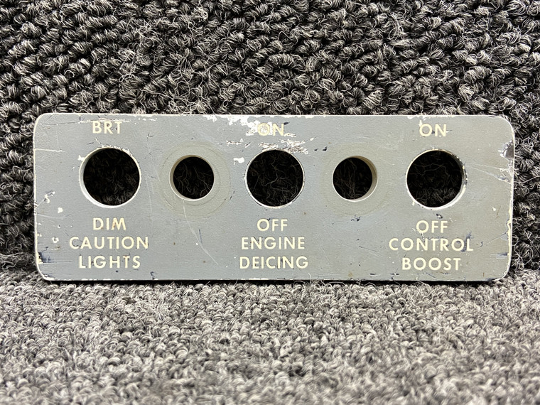 27520 (Alt: 206-075-191-103) Control Products Electrical Panel (Lighted)