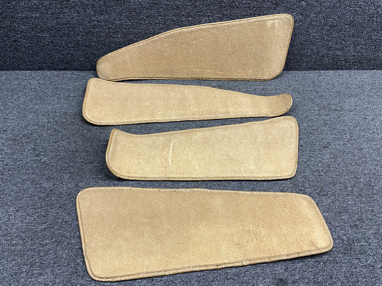Bell 206B Forward &amp; Aft Cabin Door Carpet Set