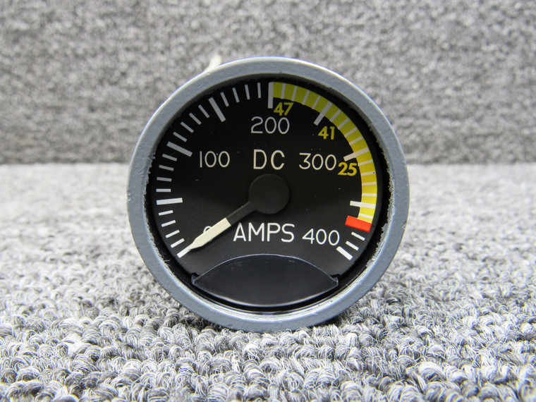 115.179-7 (Alt: 9914090-8) Kratos DC Ammeter Indicator Range: 0-400 Amps