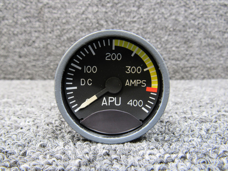 115.179-5 (Alt: 9914090-4) Kratos DC Ammeter Indicator Range: 0-400 Amps