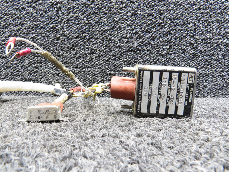 834-00086 (Alt: 232-20357-505) AET Flasher (Volts: 18-32)