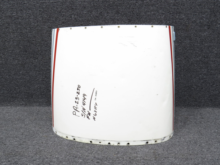 16954-001 Piper PA23-250 Nacelle Skin Assembly Rear Top RH with Door Bumper