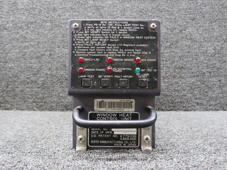 83000-05604 (Alt: 10-61833-6) Koito Manufacturing Window Heat Control Unit