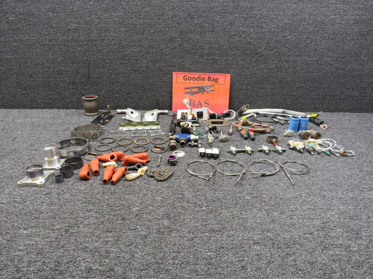 Cessna Citation III 650 Goodie Bag with Fittings, Cables, Adapters, Ect