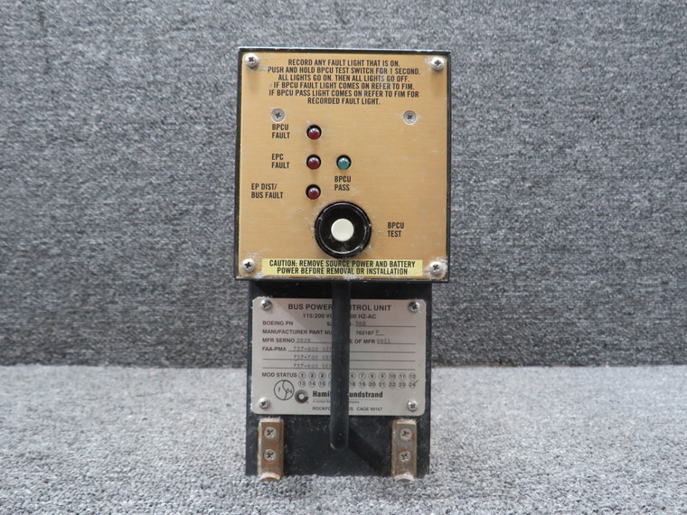 762187-F (Alt: S281A001-302) Hamilton Sundstrand Bus Power Control Unit (Core)
