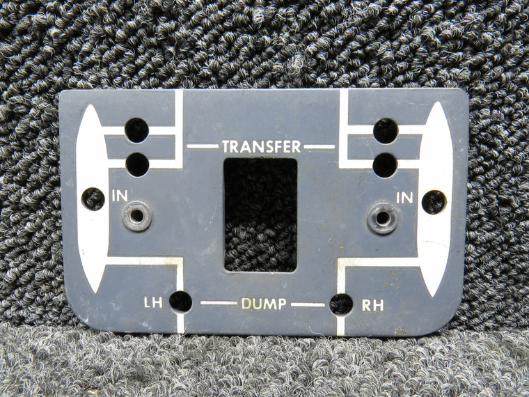 4883583-3 IAI 1123 Transfer and Dump Fuel Switch EL Panel Assembly