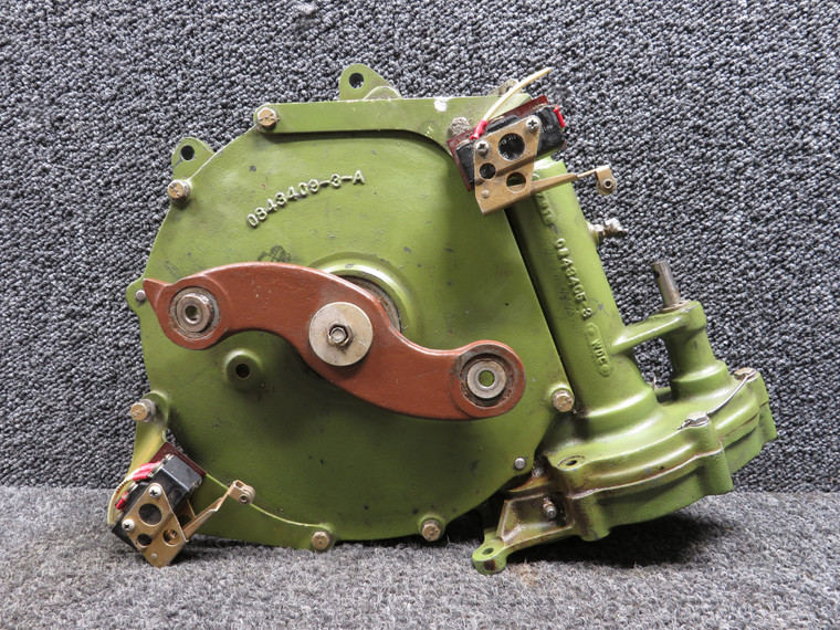 0843409-3-A, 0843405-3 Cessna Main Landing Gear Actuator Gear Box Assembly