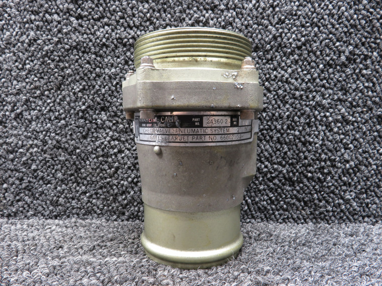 24360-2 (Alt: 6600210-2) Task Pneumatic System Check Valve