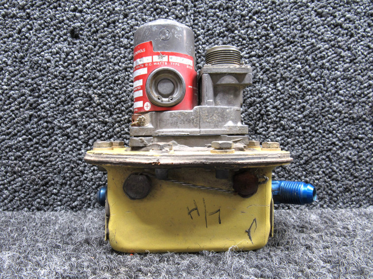 AV16E1182, 2616050-31 ITT Fuel Shutoff Valve with LH Enclosure Box Assy (28V)