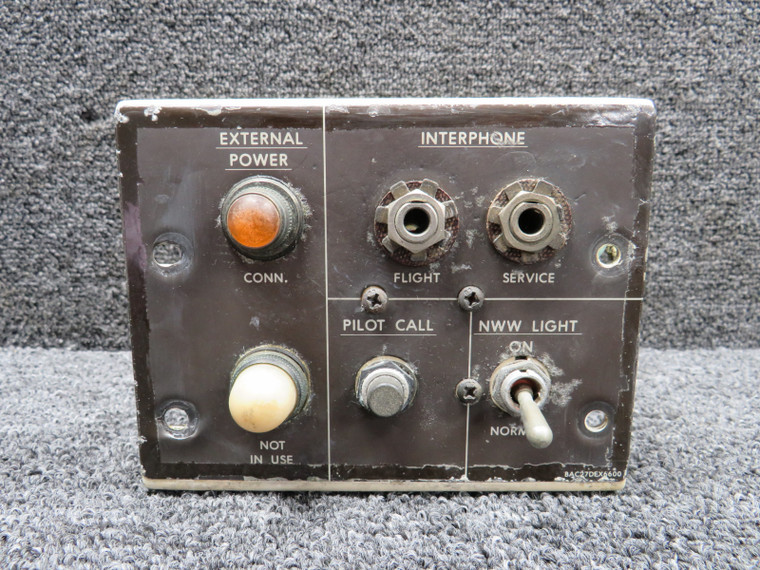 284A6807-2 Boeing 737-800 Power and Comm Panel Assembly