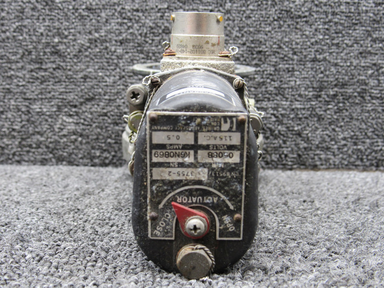 89513-67-3906-002 (Alt: 10-60495-7) Grimes Aerospace Company Air Shutoff Valve