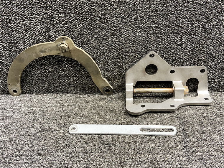 Lycoming TIO-541-E1C4 Firewall Forward Alternator Mounting Bracket Set