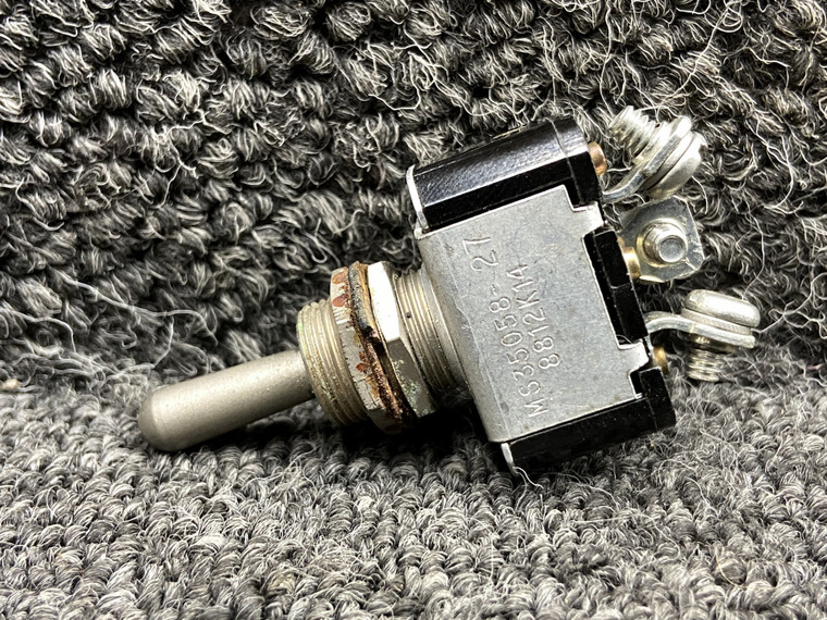 MS35058-27 (Alt: 8812K14) Beechcraft B60 Three Position Reset Switch