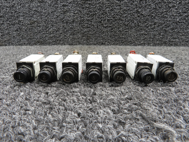 Klixon 7277-2 Circuit Breaker Grab Bag (7 Breakers)