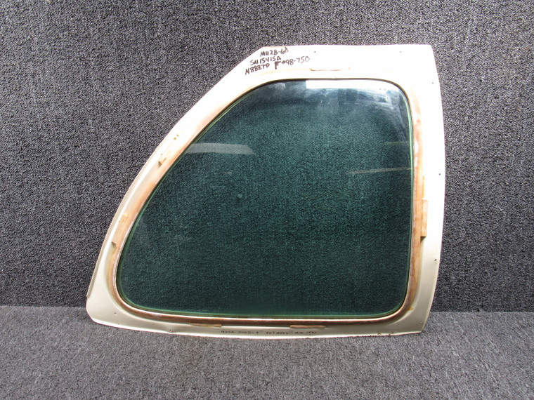 Mitsubishi MU2B-60 Crew Side Window Interior Lens Assembly LH