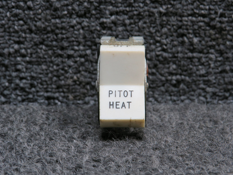 32370-009 (Alt: 487-952) Piper PA23-250 Illuminated Pitot Heat Switch (14V)
