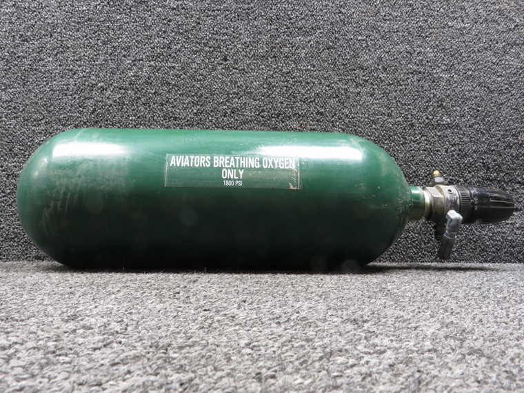 176000-38 B-E Aerospace Oxygen Cylinder with Puritan-Bennett Regulator