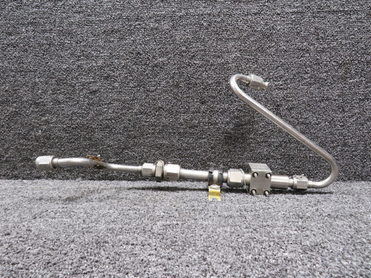 1177-1 (Alt: 2606004-24) Learjet 31A Fuel Flowmeter Jumper Tube Assembly