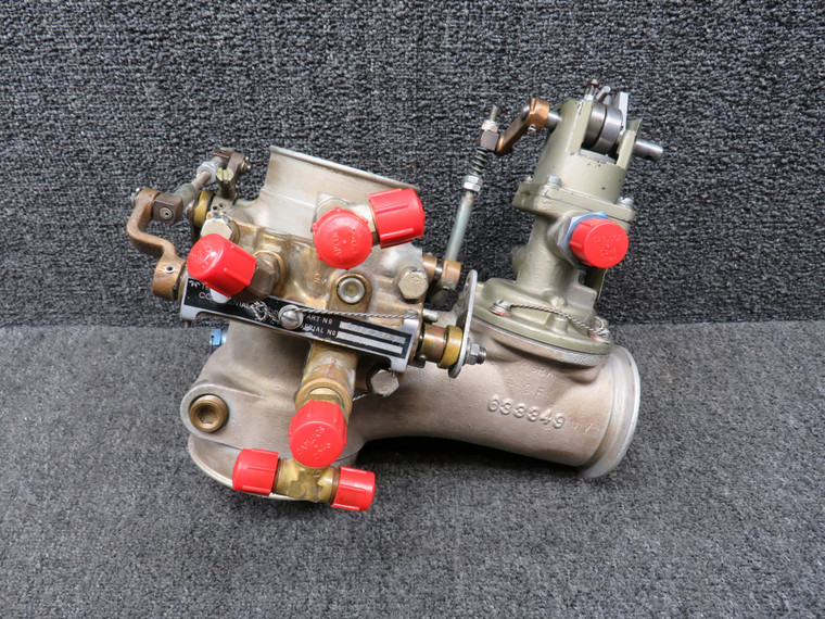633573-9, 633349 Continental GTSIO-520-H Throttle Body Assembly