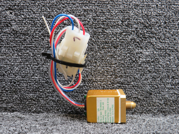 679-1 (Alt: 90-380002-3) Vep Products Pressure Switch (Volts: 30, Amps: 5)