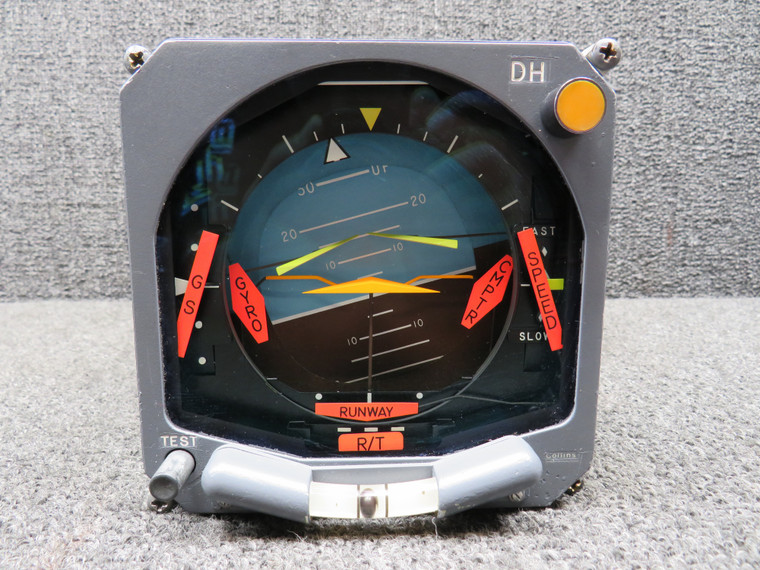 792-6357-002 Collins 329B-8Y Directional Attitude Gyro Indicator with Mods (26V)