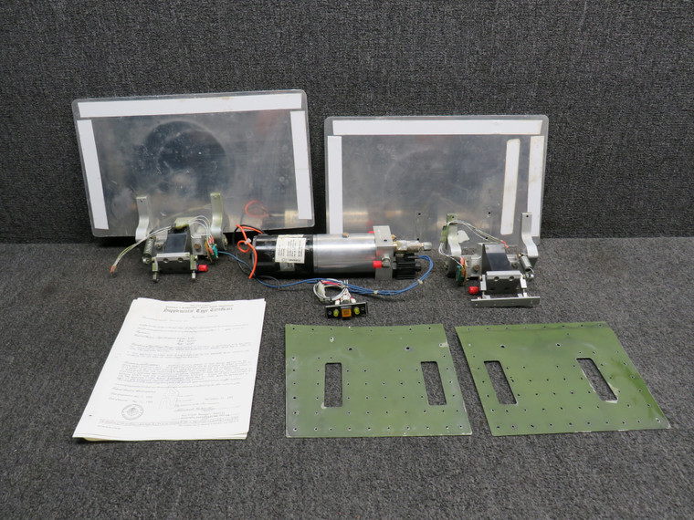 SP6000 Power Pac Spoiler Kit with Spoilers, Motor, Actuators, Switch, Lines, STC