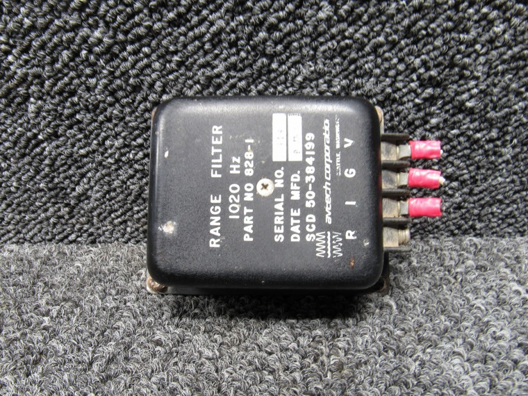 828-1 (Alt: 50-384199) Avtech Corp Range Filter (1020Hz)