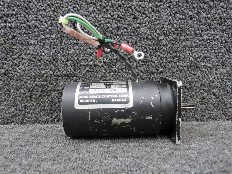 9910055-1RX Aero Space Controls DC Flap Motor Assembly (Volts: 28, Amps: 12)