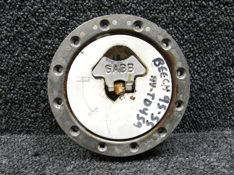 37685-2, 96-380036-11 Beech 95A(B) Fuel Cap &amp; Neck Assembly