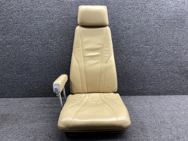 106-530060-75 Beechcraft G58 Pilot Seat Assembly with Armrest