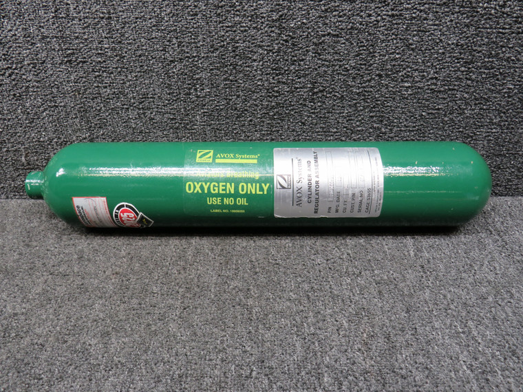 801365-10 (Alt: C166001-0813) Avox Oxygen Bottle Assembly