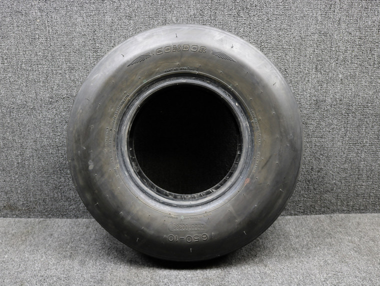 078-345-0 Condor 8 Ply Main Landing Gear Tire Assembly 6.50-10